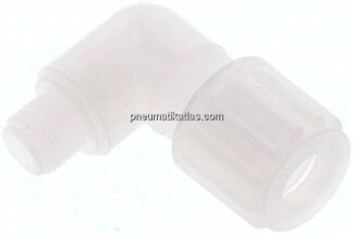 Winkel-Verschraubung G 1/8"-8x6mm, PVDF