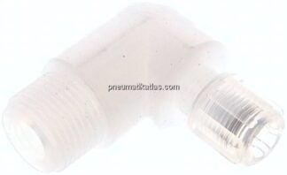 Winkel-Verschraubung G 3/8"-6x4mm, PFA