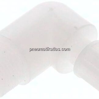 Winkel-Verschraubung G 3/8"-6x4mm, PVDF