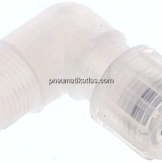 Winkel-Verschraubung G 3/8"-10x8mm, PFA