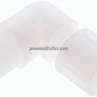 Winkel-Verschraubung G 3/8"-10x8mm, PVDF