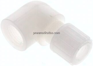 Winkel-Aufschraubverschraubung G 1/2"-14x12mm, PVDF