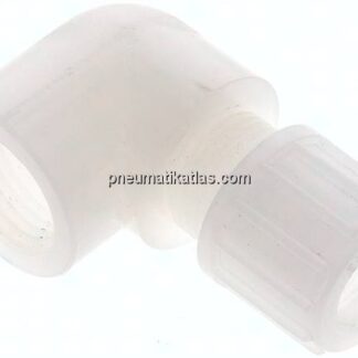 Winkel-Aufschraubverschraubung G 1/2"-14x12mm, PVDF