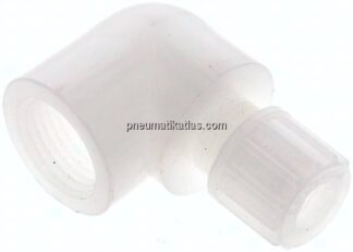Winkel-Aufschraubverschraubung G 1/2"-10x8mm, PVDF