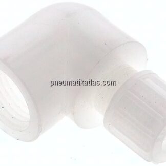 Winkel-Aufschraubverschraubung G 1/2"-10x8mm, PVDF