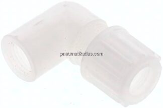 Winkel-Aufschraubverschraubung G 1/4"-12x10mm, PVDF