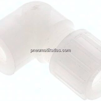 Winkel-Aufschraubverschraubung G 1/4"-14x12mm, PVDF