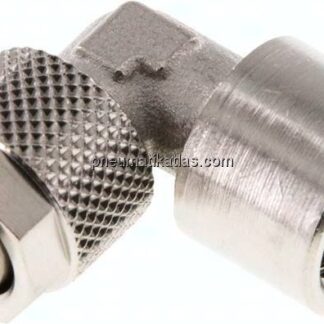 Winkel-Aufschraubverschraubung G 1/4"-10x8mm, Messing vernickelt