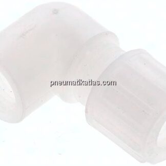 Winkel-Aufschraubverschraubung G 1/4"-10x8mm, PVDF