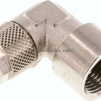 Winkel-Aufschraubverschraubung G 3/8"-10x8mm, Messing vernickelt