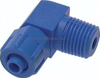 Winkel-Verschraubung R 1/8"-6x4mm, Kunststoff (POM)