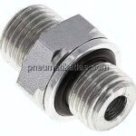 ORFS-Einschraubverschraubung UNF 9/16"-18(AG)-G 1/4"