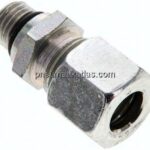 Gerade Schneidringverschr. UNF 7/16"-20-10 L (M16x1,5), Stahl verzinkt