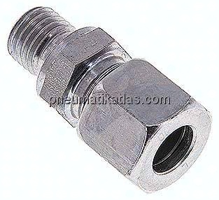 Gerade Schneidringverschr. M 12x1,5-10 L (M16x1,5), Stahl verzinkt