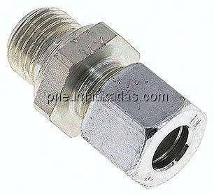 Gerade Schneidringverschr. M 16x1,5-10 L (M16x1,5), Stahl verzinkt