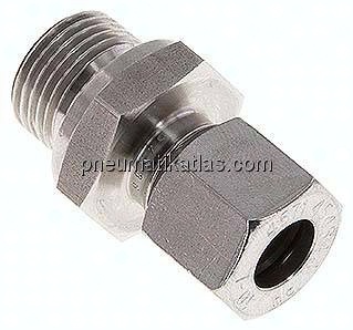 Gerade Schneidringverschr. M 18x1,5-10 L (M16x1,5), 1.4571