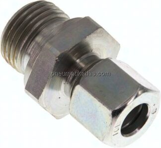 Gerade Schneidringverschr. G 1/2"-10 L (M16x1,5), Stahl verzinkt