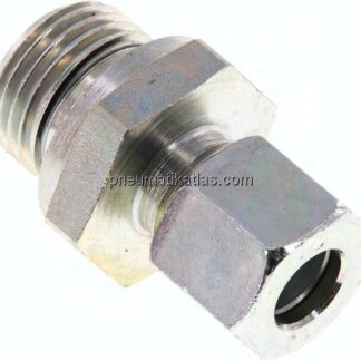 Gerade Schneidringverschr. G 1/2"-10 L (M16x1,5), Stahl verzinkt
