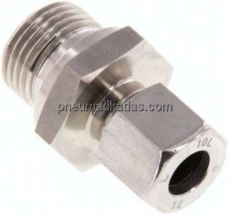 Gerade Schneidringverschr. G 1/2"-10 L (M16x1,5), 1.4571
