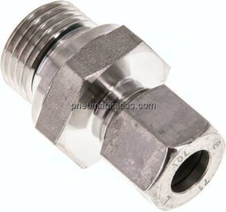 Gerade Schneidringverschr. G 1/2"-10 L (M16x1,5), 1.4571