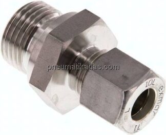 Gerade Schneidringverschr. G 1/2"-10 L (M16x1,5), Klemmring 1.4571 (NC)