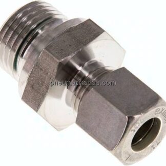 Gerade Schneidringverschr. G 1/2"-10 L (M16x1,5), Klemmring 1.4571 (NC)