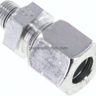Gerade Schneidringverschr. G 1/8"-10 L (M16x1,5), Stahl verzinkt
