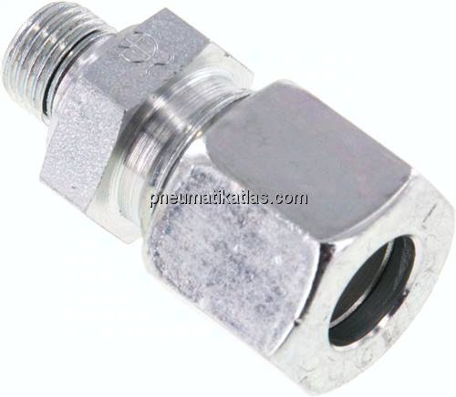 Gerade Schneidringverschr. G 1/8"-10 L (M16x1,5), Stahl verzinkt
