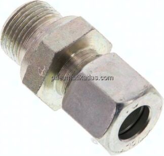 Gerade Schneidringverschr. G 3/8"-10 L (M16x1,5), Stahl verzinkt