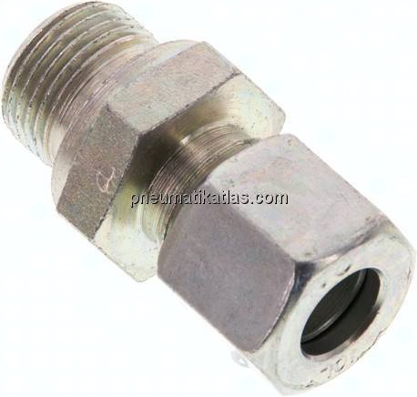 Gerade Schneidringverschr. G 3/8"-10 L (M16x1,5), Stahl verzinkt