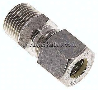 Gerade Schneidringverschr. R 3/8"-10 L (M16x1,5), Klemmring 1.4571 (NC)