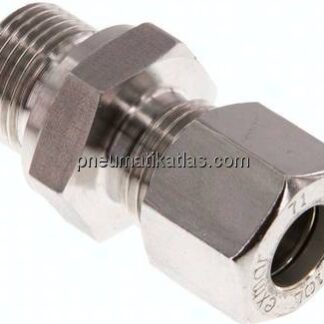 Gerade Schneidringverschr. G 3/8"-10 L (M16x1,5), Klemmring 1.4571 (NC)