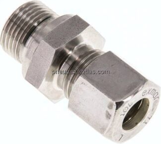 Gerade Schneidringverschr. G 3/8"-10 L (M16x1,5), Klemmring 1.4571 (NC)