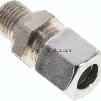 Gerade Schneidringverschr. G 1/4"-10 L (M16x1,5), Stahl verzinkt