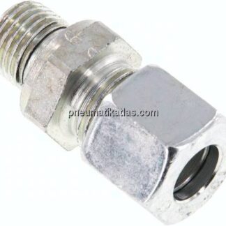 Gerade Schneidringverschr. G 1/4"-10 L (M16x1,5), Stahl verzinkt