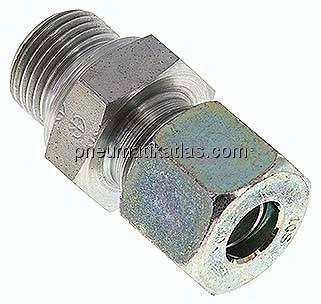Gerade Schneidringverschr. M 18x1,5-10 S (M18x1,5), Stahl verzinkt