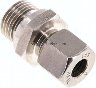 Gerade Schneidringverschr. G 1/2"-10 S (M18x1,5), 1.4571