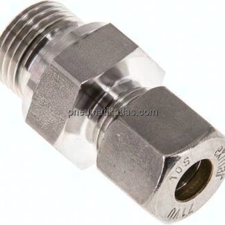 Gerade Schneidringverschr. G 1/2"-10 S (M18x1,5), Klemmring 1.4571 (NC)