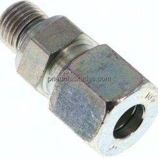 Gerade Schneidringverschr. G 1/4"-10 S (M18x1,5), Stahl verzinkt