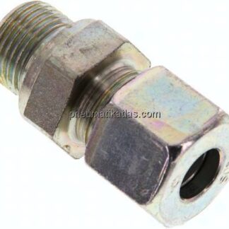 Gerade Schneidringverschr. G 3/8"-10 S (M18x1,5), Stahl verzinkt