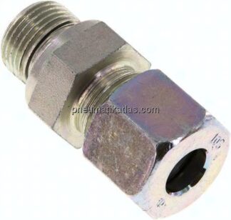 Gerade Schneidringverschr. G 3/8"-10 S (M18x1,5), Stahl verzinkt