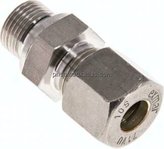 Gerade Schneidringverschr. G 3/8"-10 S (M18x1,5), Klemmring 1.4571 (NC)