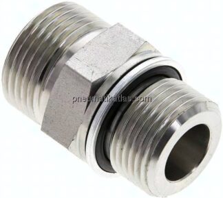 ORFS-Einschraubverschraubung UN 1-3/16"-12(AG)-M 27x2