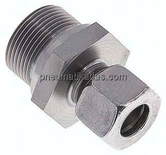 Gerade Schneidringverschr. M 26x1,5-12 L (M18x1,5), Stahl verzinkt