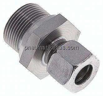 Gerade Schneidringverschr. M 26x1,5-12 L (M18x1,5), Stahl verzinkt