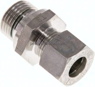 Gerade Schneidringverschr. G 1/2"-12 L (M18x1,5), Klemmring 1.4571 (NC)