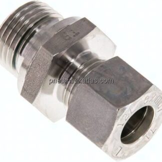 Gerade Schneidringverschr. G 1/2"-12 L (M18x1,5), Klemmring 1.4571 (NC)