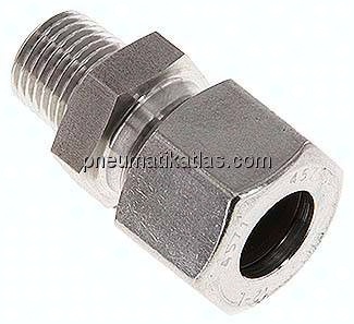 Gerade Schneidringverschr. R 1/4"-12 L (M18x1,5), 1.4571