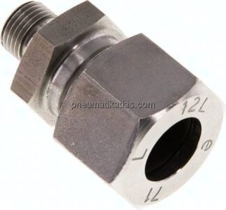 Gerade Schneidringverschr. G 1/8"-12 L (M18x1,5), 1.4571