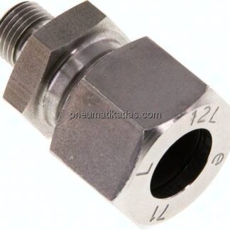 Gerade Schneidringverschr. G 1/8"-12 L (M18x1,5), 1.4571